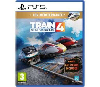 TRAIN SIM WORLD 4 (INCLUYE ART CARDS + LGV MEDITERRANEE)