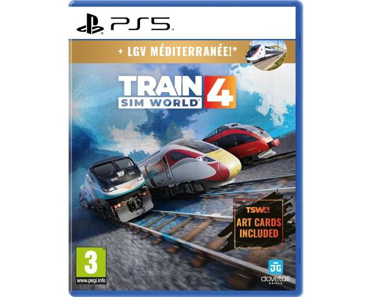 TRAIN SIM WORLD 4 (INCLUYE ART CARDS + LGV MEDITERRANEE)