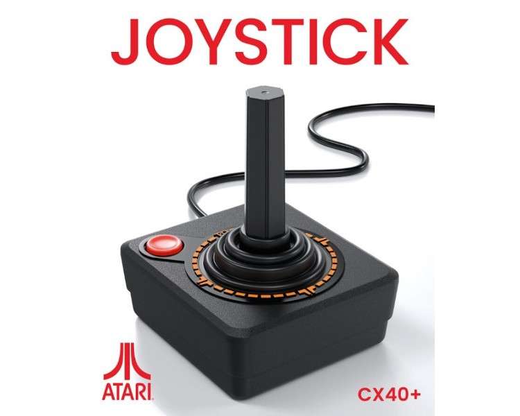 ATARI JOYSTICK CX40+ ( COMPATILBE: ATARI 2600, 2600+, 7800 )