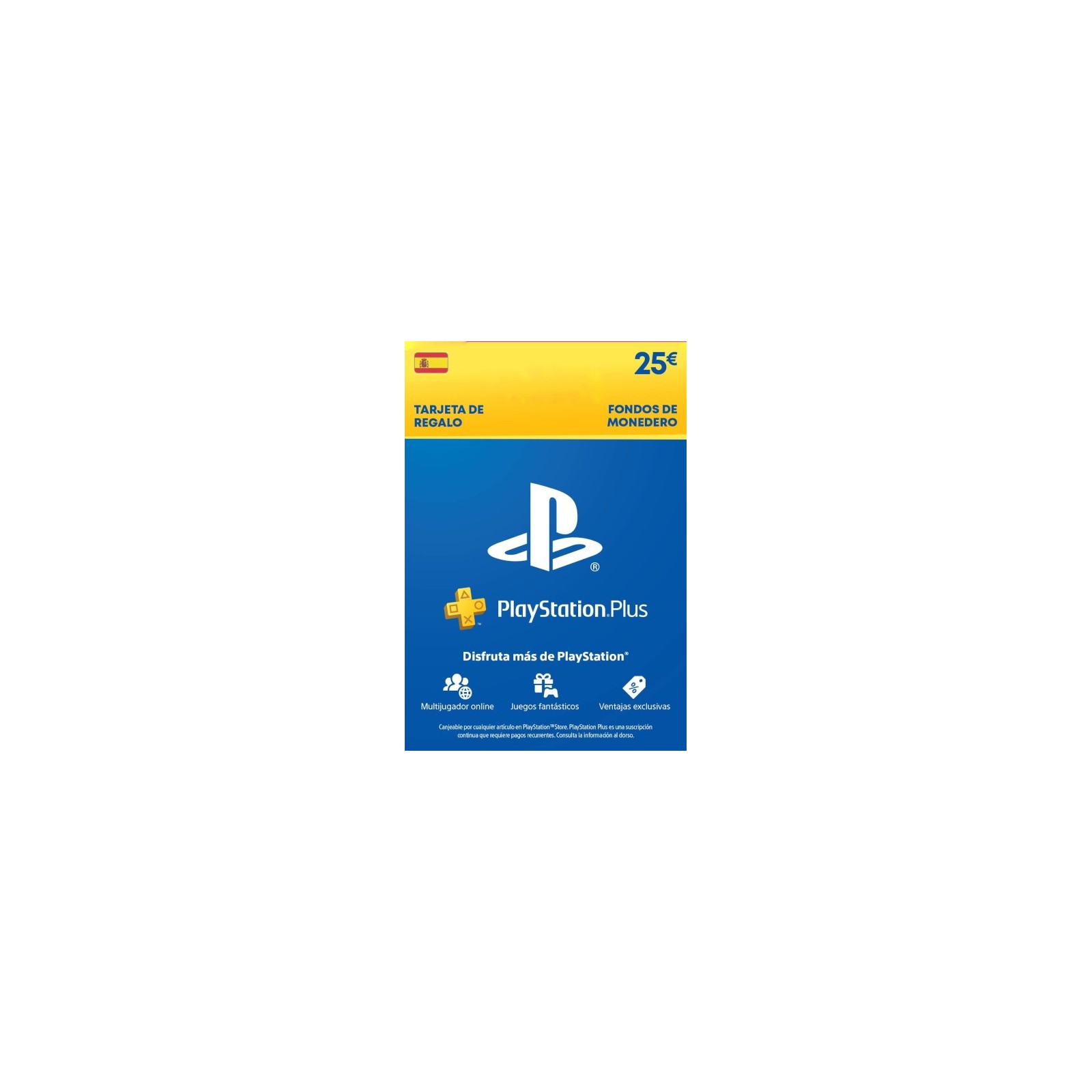 PLAYSTATION NETWORK 25 EUROS