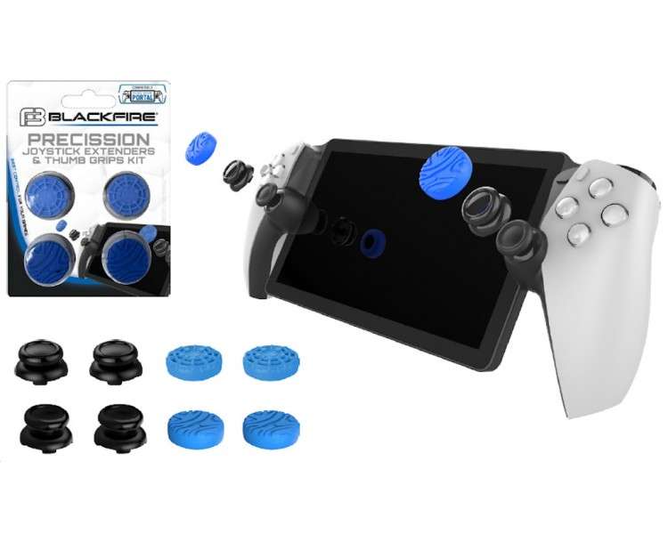 BLACKFIRE PRECISSION JOYSTICK EXTENDERS & THUMB GRIPS KIT PARA PSPORTAL