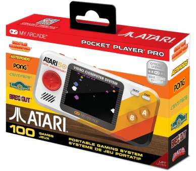 MY ARCADE POCKET PLAYER PRO ATARI (100 GAMES)