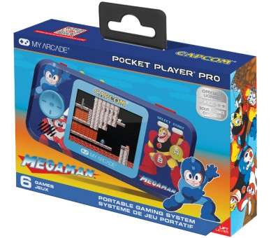 MY ARCADE POCKET PLAYER PRO MEGAMAN (6 GAMES)