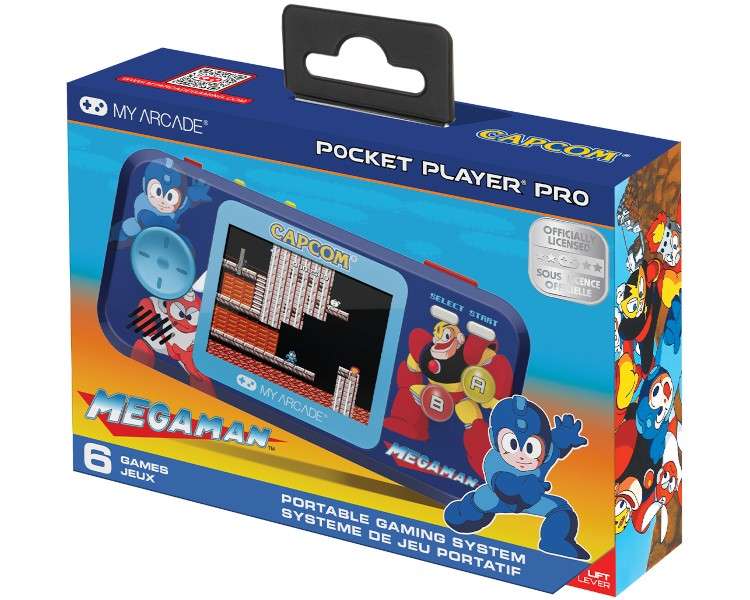 MY ARCADE POCKET PLAYER PRO MEGAMAN (6 GAMES)