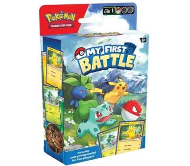 POKEMON TRADING CARD POKEMON MY FIRST BATTLE (PIKACHU & BULBASAUR / CHARMANDER & SQUIRTLE) (ENG)