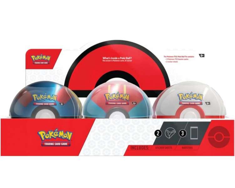 POKEMON TRADING CARD GAME POKE BALL MINI-TIN S23 (ENG)