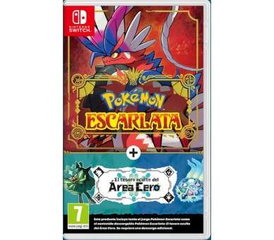 POKEMON ESCARLATA + EL TESORO OCULTO DEL AREA CERO (PACK DE EXPANSION)