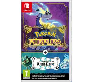 POKEMON PURPURA + EL TESORO OCULTO DEL AREA CERO (PACK DE EXPANSION)