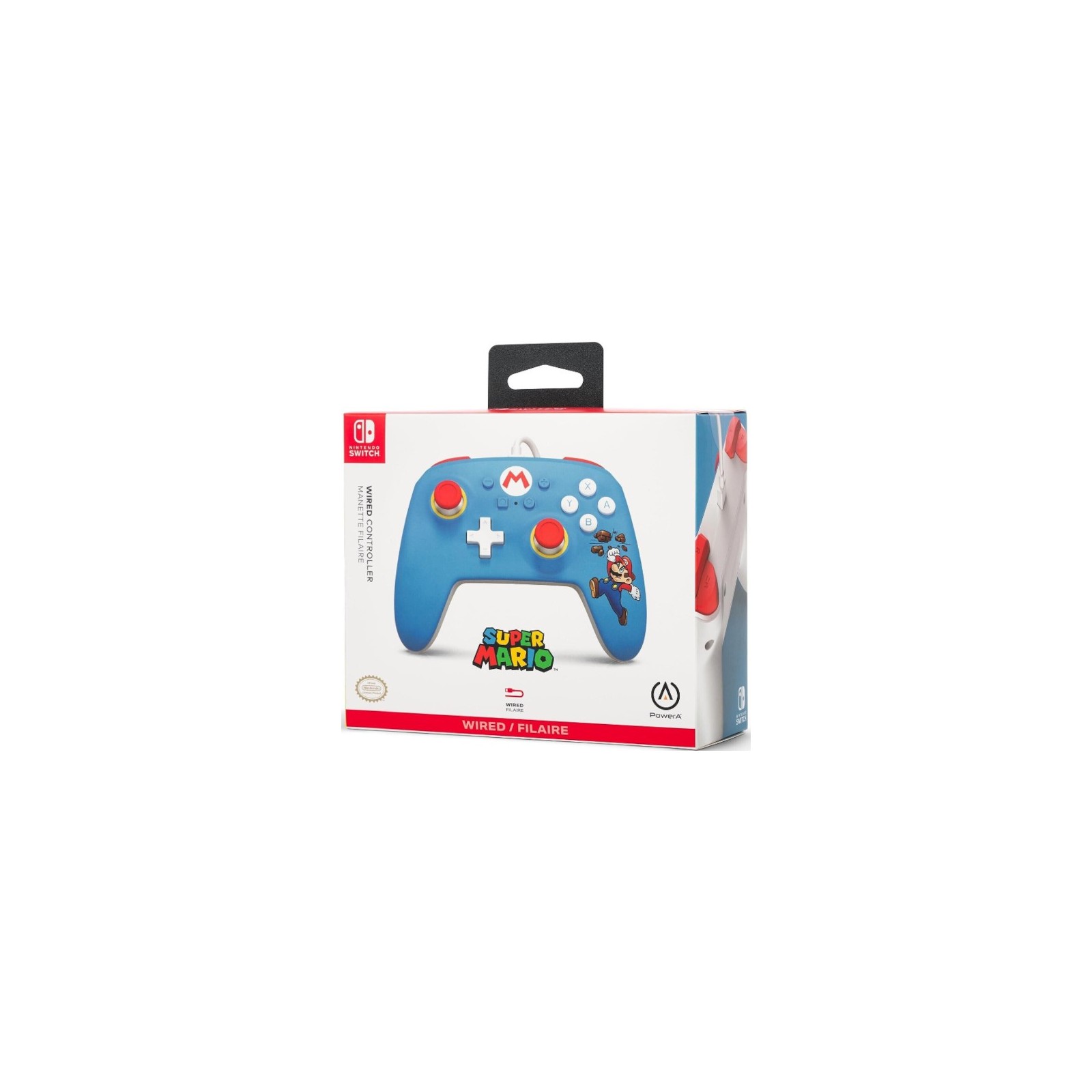 POWER A WIRED CONTROLLER MARIO