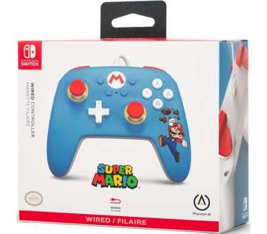 POWER A WIRED CONTROLLER MARIO