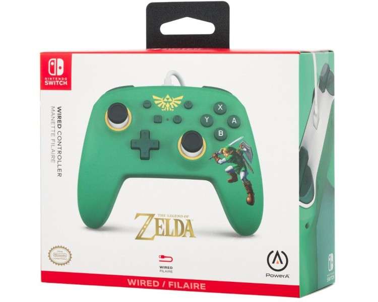 POWER A WIRED CONTROLLER ZELDA (SWITCH/OLED)