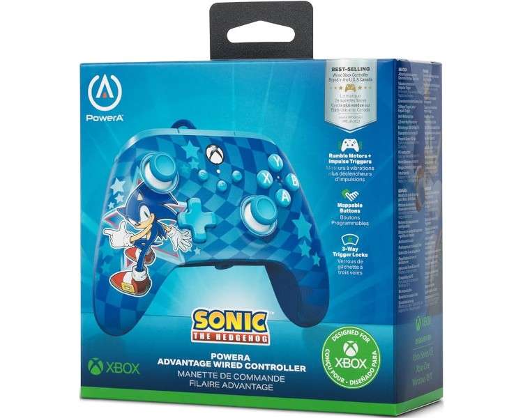 POWER A ADVANTAGE WIRED CONTROLLER SONIC (XBONE)