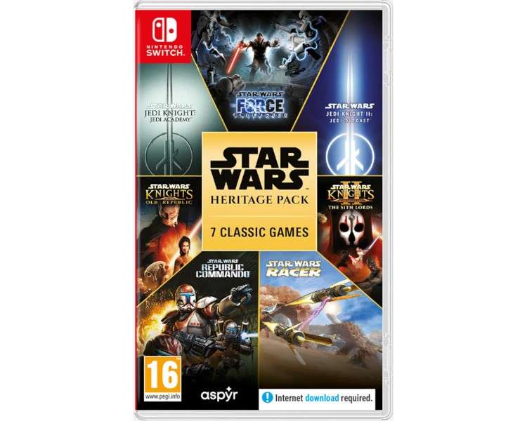 STAR WARS HERITAGE PACK (7 JUEGOS CLASICOS)