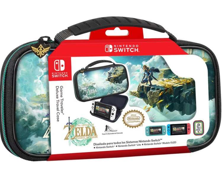 GAME TRAVELER TRAVEL CASE ZELDA TEARS OF THE KINGDOM (SWITCH/LITE/OLED)