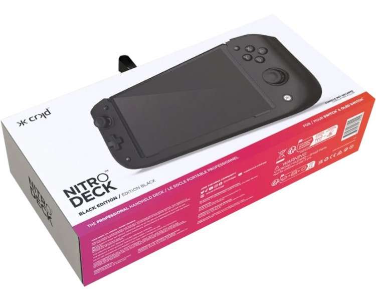 NITRO DECK BLACK (NEGRO) (SWITCH/OLED)