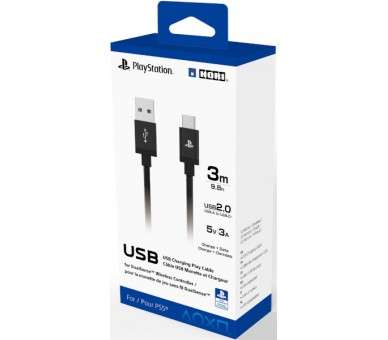 HORI USB CHARGING PLAY CABLE FOR DUALSENSE (3M)