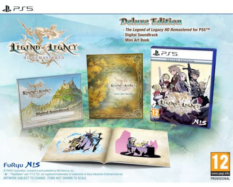 THE LEGEND OF LEGACY HD REMASTERED – DELUXE EDITION