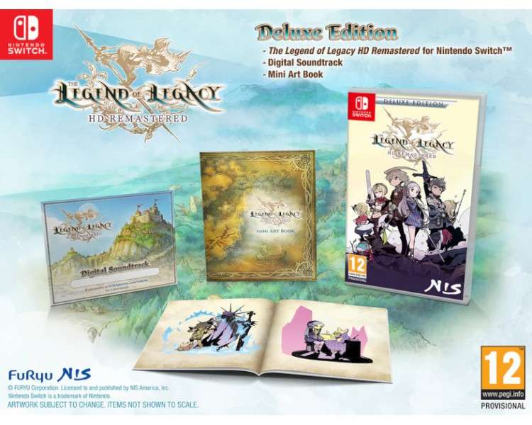 THE LEGEND OF LEGACY HD REMASTERED – DELUXE EDITION