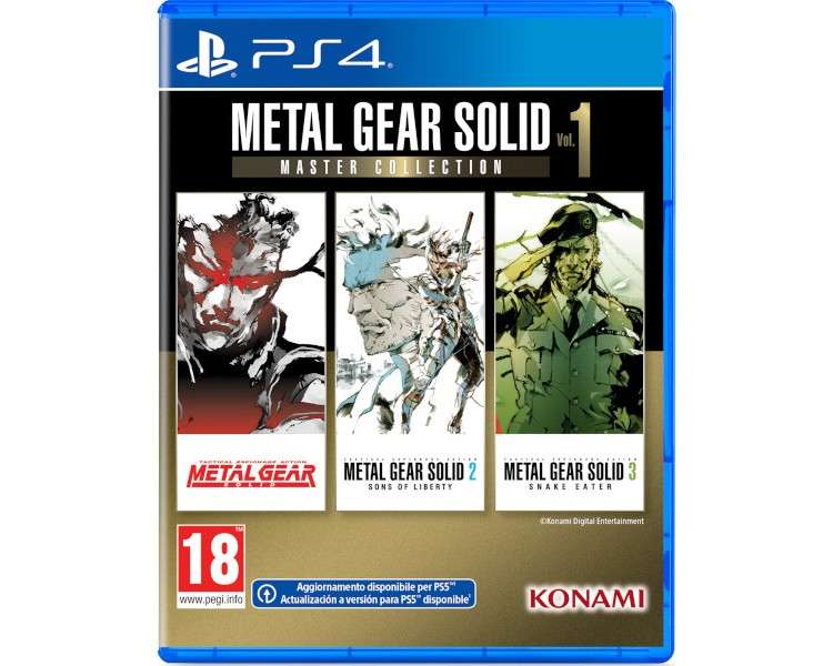 METAL GEAR SOLID: MASTER COLLECTION VOL. 1 (EDICION DAY ONE)