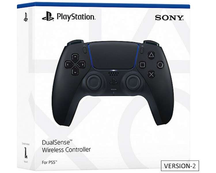 DUALSENSE WIRELESS CONTROLLER MIDNIGHT BLACK (NEGRO) (VERSION 2)