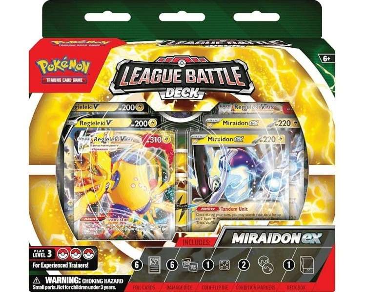 POKEMON TRADING CARD GAME LEAGUE BATTLE DECK MIRAIDON EX (ENG)