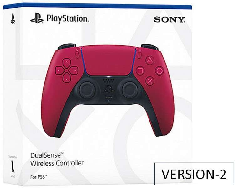 DUALSENSE WIRELESS CONTROLLER COSMIC RED (ROJO COSMICO) (VERSION 2)