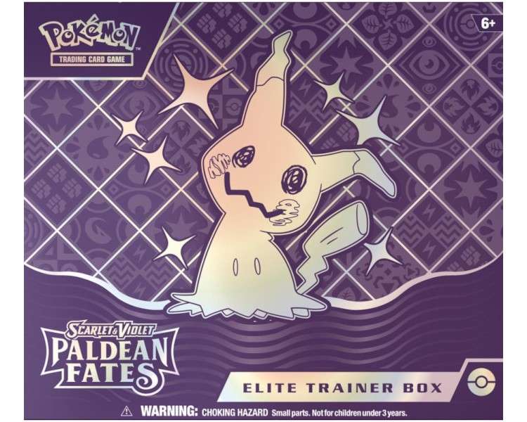 POKEMON TRADING CARD POKEMON SCARLET & VIOLET PALDEAN FATES ELITE TRAINER BOX  (ENG)