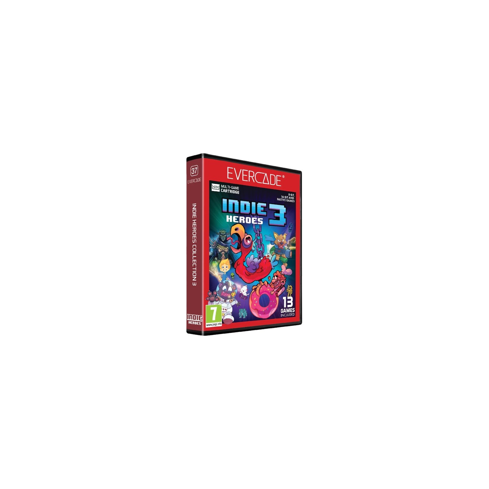 EVERCADE MULTI GAME CARTRIDGE INDIE HEROES COLLECTION 3