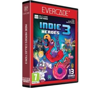 EVERCADE MULTI GAME CARTRIDGE INDIE HEROES COLLECTION 3