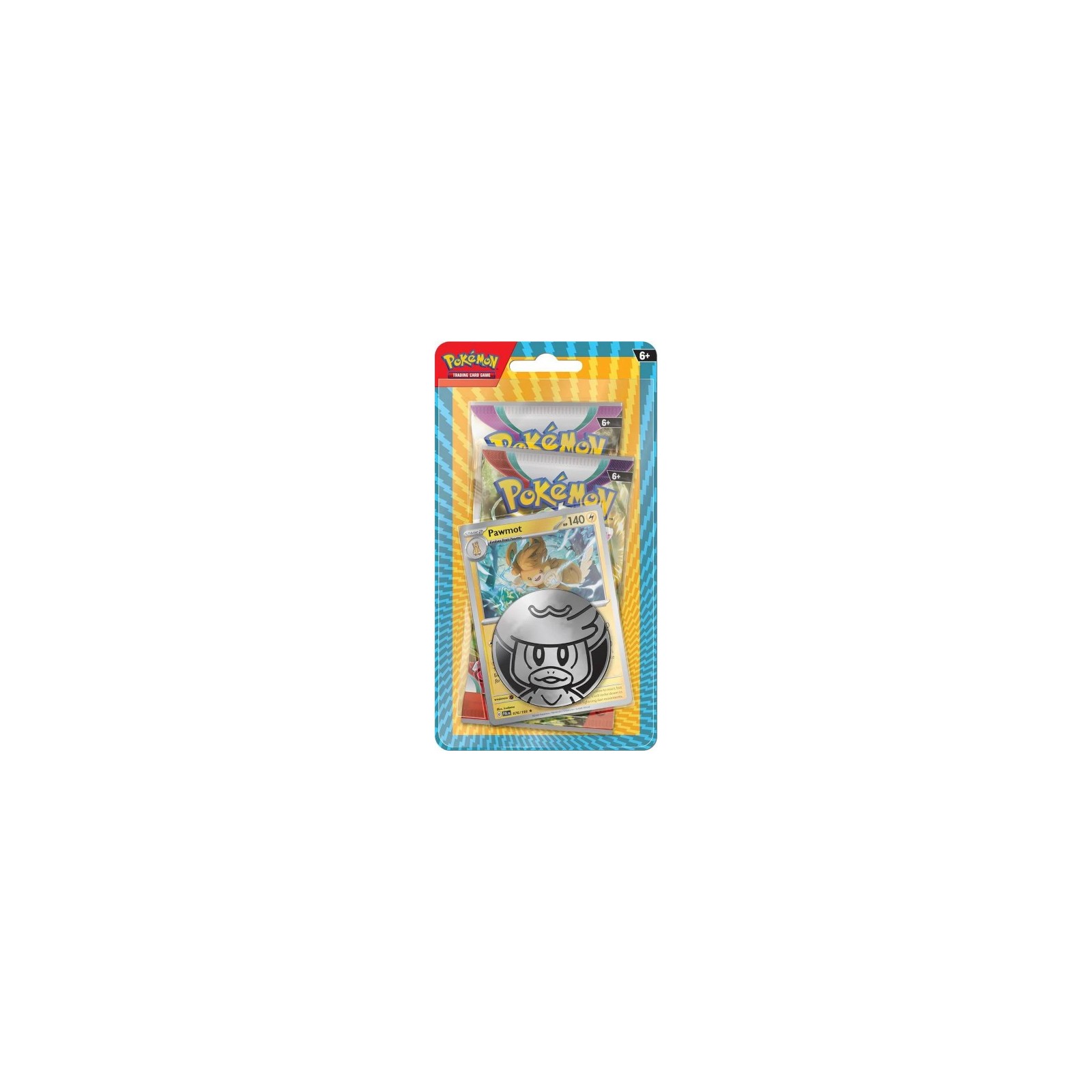 POKEMON TRADING CARD PAWMOT METALLIC COIN (ENG)