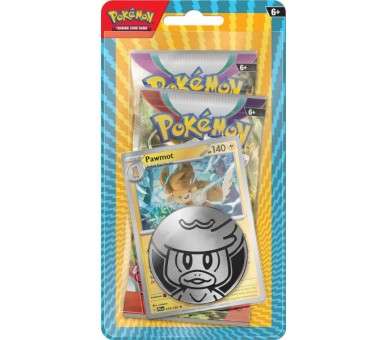 POKEMON TRADING CARD PAWMOT METALLIC COIN (ENG)