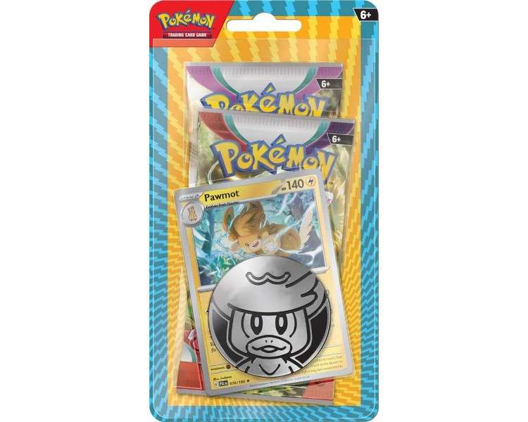 POKEMON TRADING CARD PAWMOT METALLIC COIN (ENG)