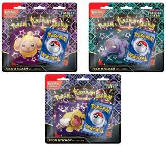 POKEMON TRADING CARD GAME TECH STICKER SCARLET & VIOLET PALDEAN FATES(FIDOUGH/GREAVARD/MASCHIFF)(ENG