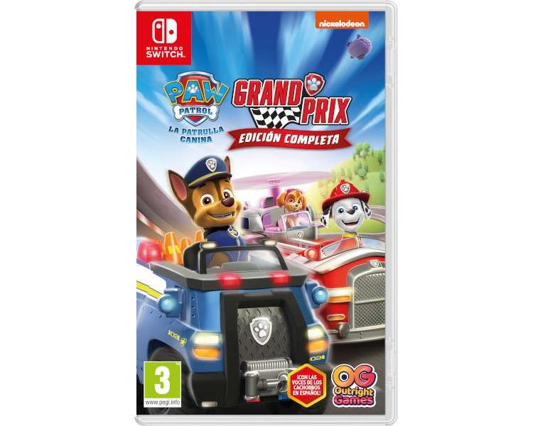 PAW PATROL GRAND PRIX DELUXE EDITION