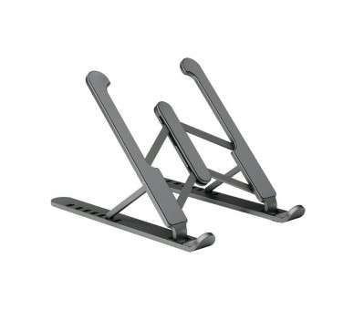 p ph2AISENS 8211 Soporte de sobremesa ajustable para Portatil o Tablet h2ulliEste soporte es totalmente plegable y super compac