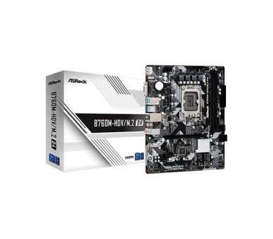 PLACA BASE ASROCK 1700 B760M HDV M2 D4