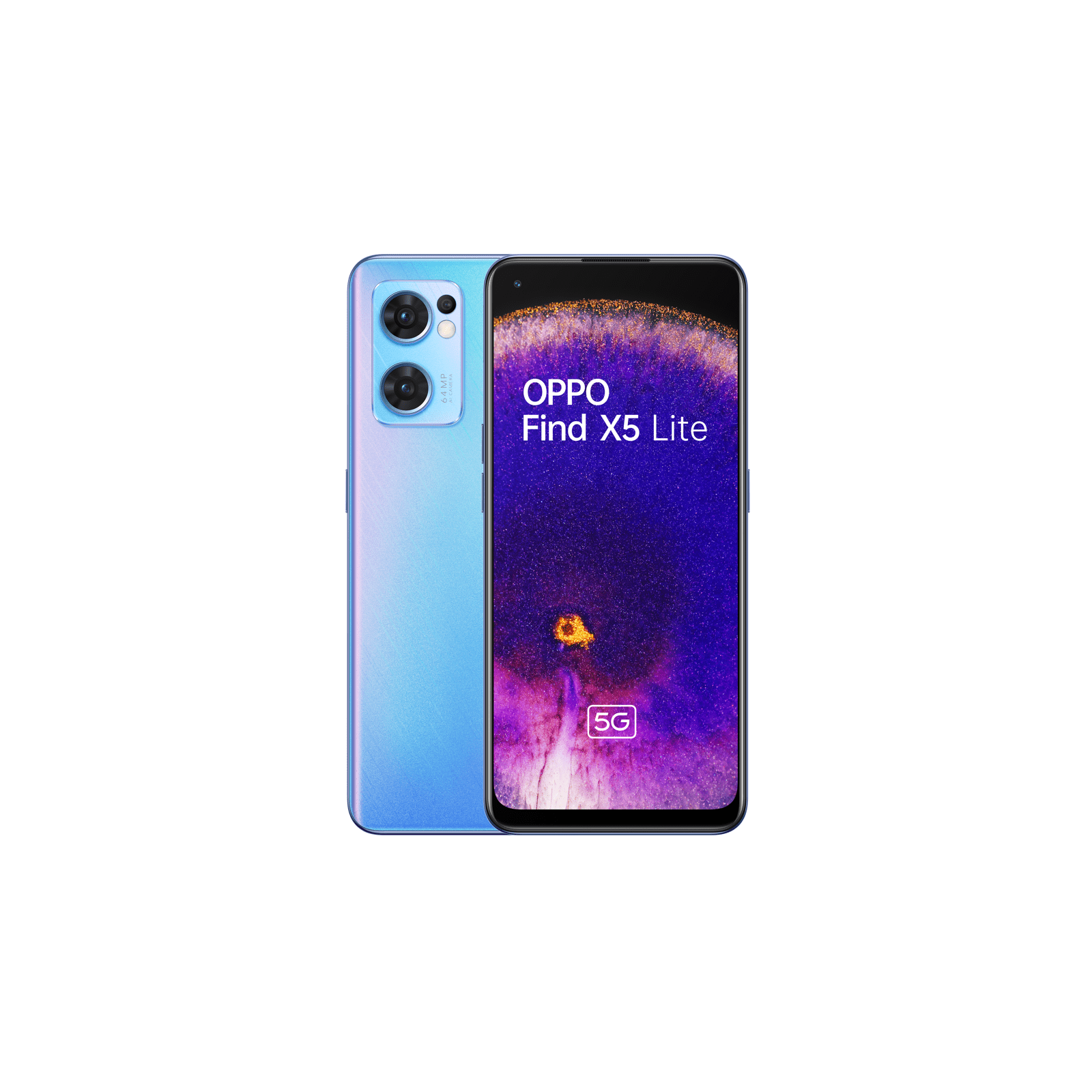 OPPO FIND X5 LITE 6,43" FHD+ 8GB/256GB  64/32MP DS (5G) STARTRAILS BLUE