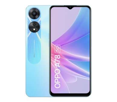 OPPO A78 6,43" HD+ 8GB/128GB 50/8MP DS (5G) GLOWING BLUE.