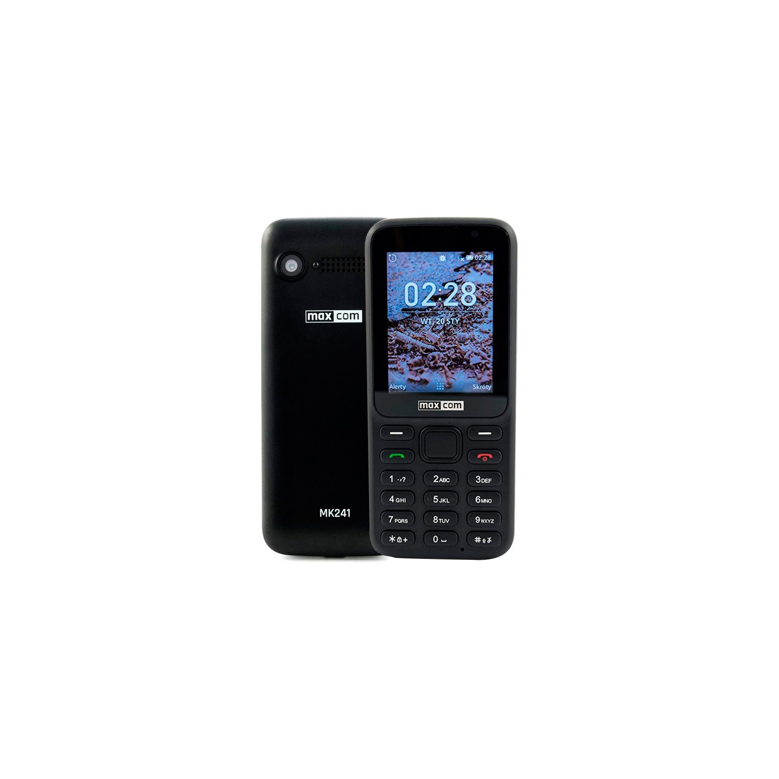 MAXCOM MK241 2,4" 2/03MPX (4G) VOLTE BLACK