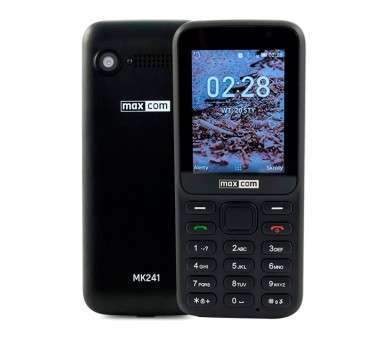 MAXCOM MK241 2,4" 2/03MPX (4G) VOLTE BLACK