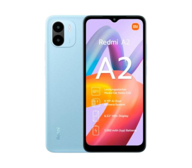 XIAOMI REDMI A2 6,52"  HD+ 2GB/32GB 5MP/8MP LIGHT BLUE