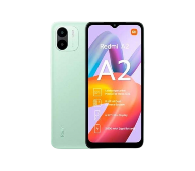 XIAOMI REDMI A2 6,52"  HD+ 3GB/64GB 5MP/8MP LIGHT GREEN