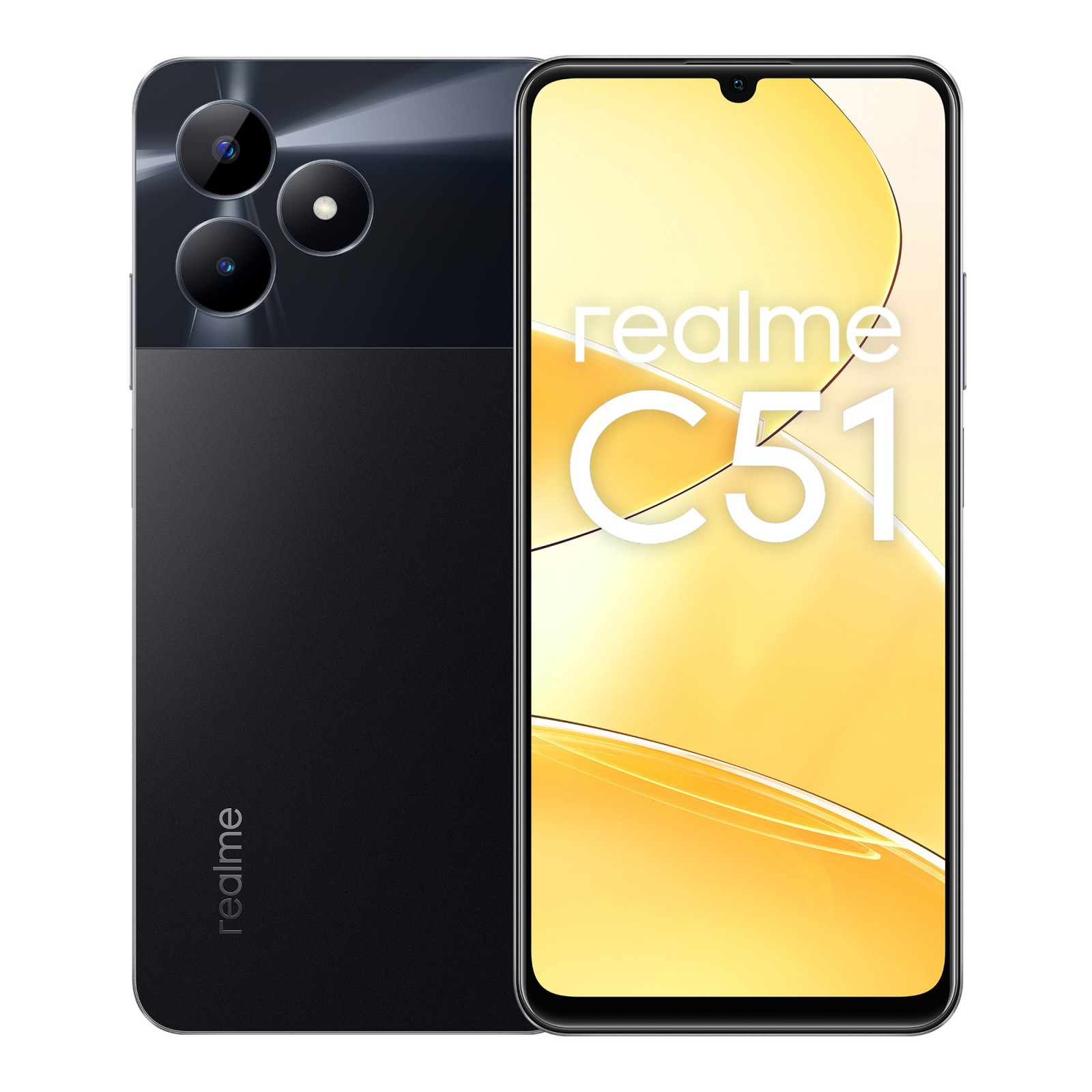 REALME C51 6,74" 4GB/128GB 5MP/50MP CABON BLACK