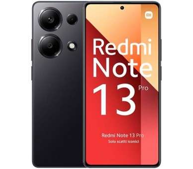 XIAOMI REDMI NOTE 13 PRO 6,67" FHD+ 8GB/256GB 16MP/200MP LTE MIDNIGHT BLACK