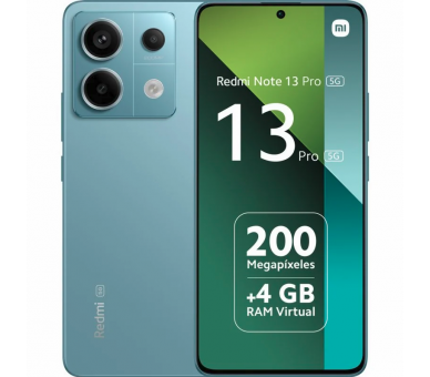 XIAOMI REDMI NOTE 13 PRO 6,67" FHD+ 8GB/256GB 16MP/200MP (5G) OCEAN TEAL