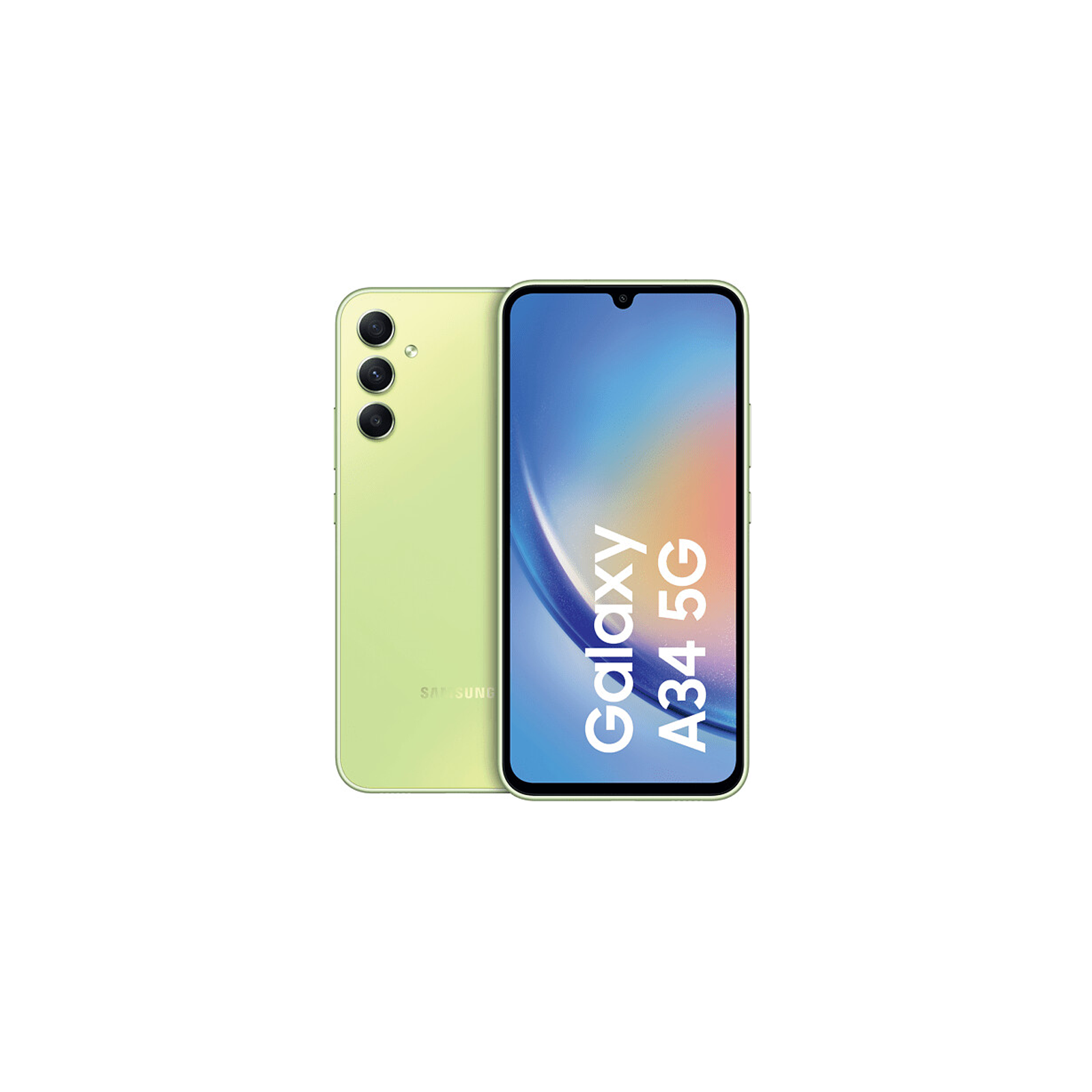 SAMSUNG A34 A346 6,60" FHD+ 8GB/256GB 13MP/48MP (5G) AWESOME LIME