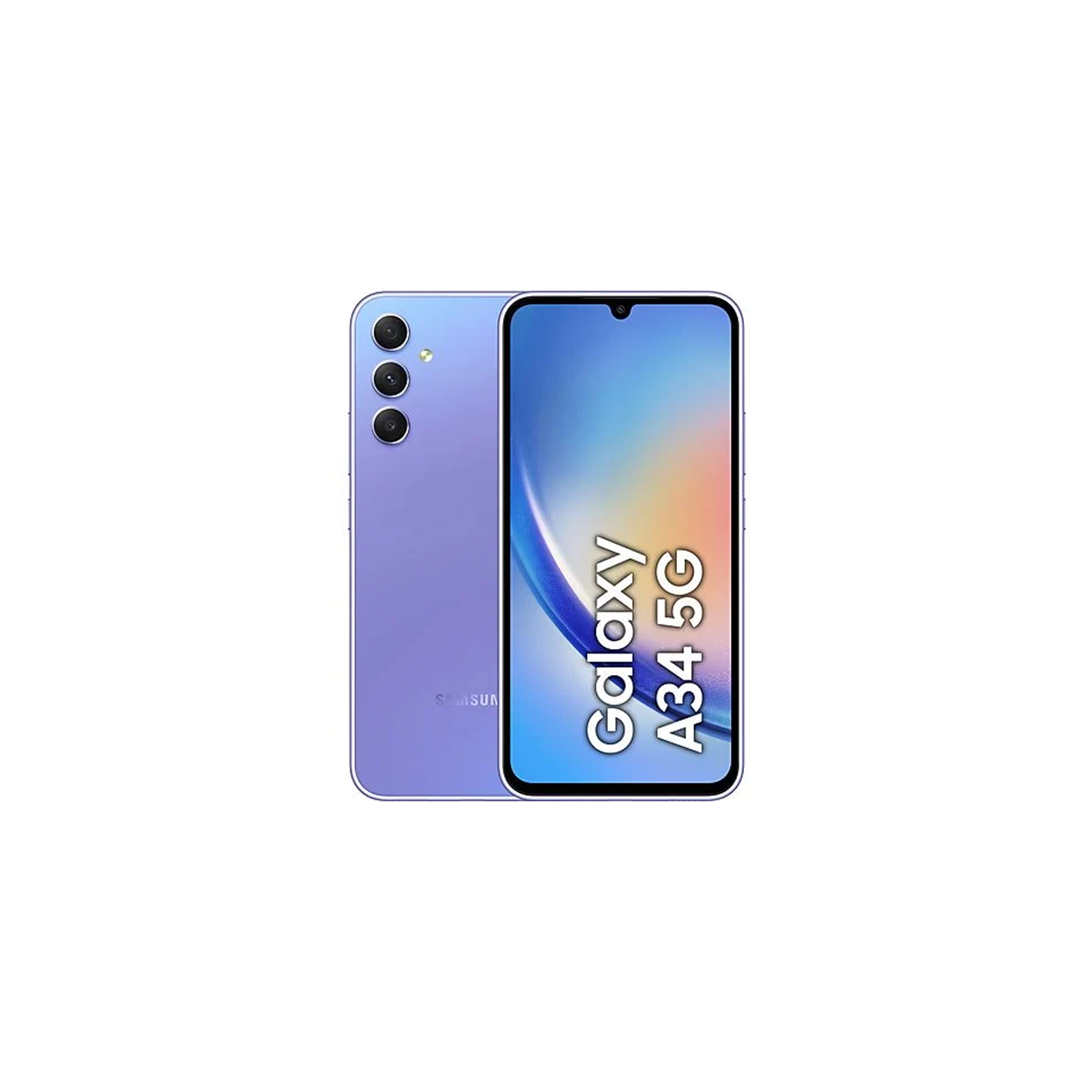 SAMSUNG A34 A346 6,60" FHD+ 8GB/256GB 13MP/48MP (5G) AWESOME VIOLET