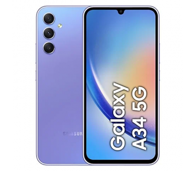 SAMSUNG A34 A346 6,60" FHD+ 8GB/256GB 13MP/48MP (5G) AWESOME VIOLET