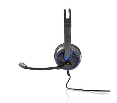 NEDIS AURICULARES GAMING | SUPRAAURAL | STEREO | 2X 3.5 MM |  MICRÓFONO | 2.20 M