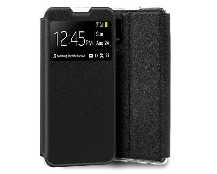 COOL FUNDA  FLIP COVER  TCL 405 / 408 LISO NEGRO